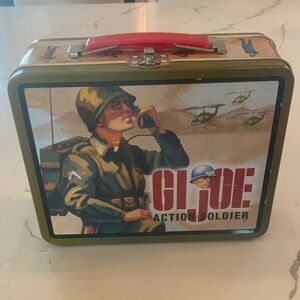 Collectible VINTAGE GI JOE Tin Lunchbox